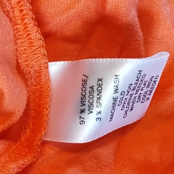 LOFT Vibrant Salmon Dress - Picture 4 of 4